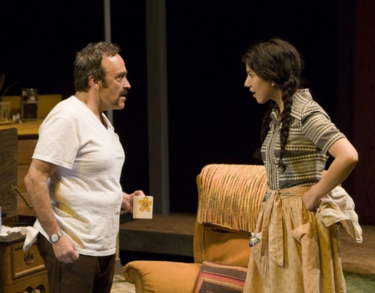 Stephanie Beatriz and Daniel Zacapa at 